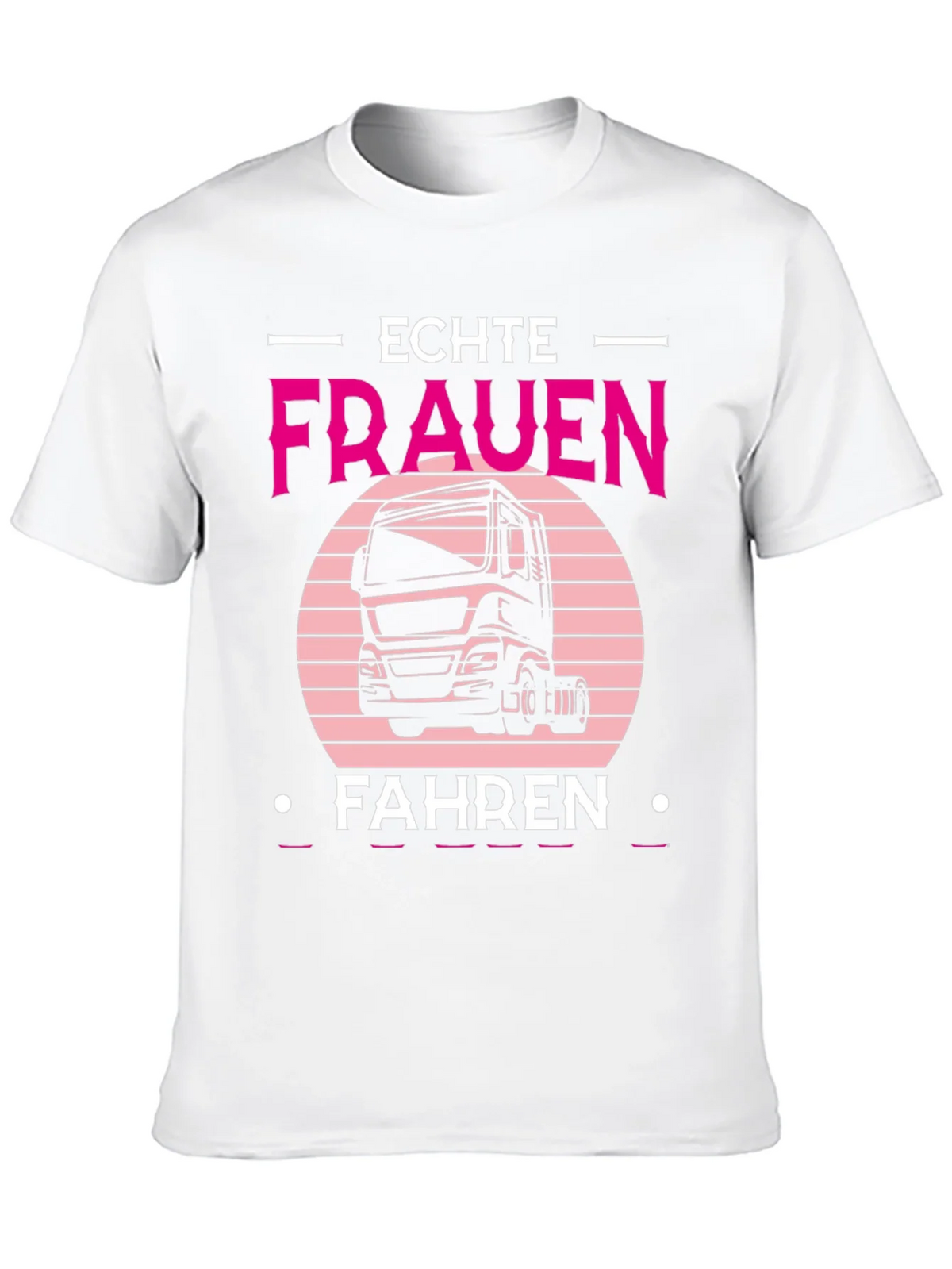 Echte Frauen Fahren Truck T-Shirt product image 9