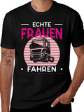 Echte Frauen Fahren Truck T-Shirt product image 1
