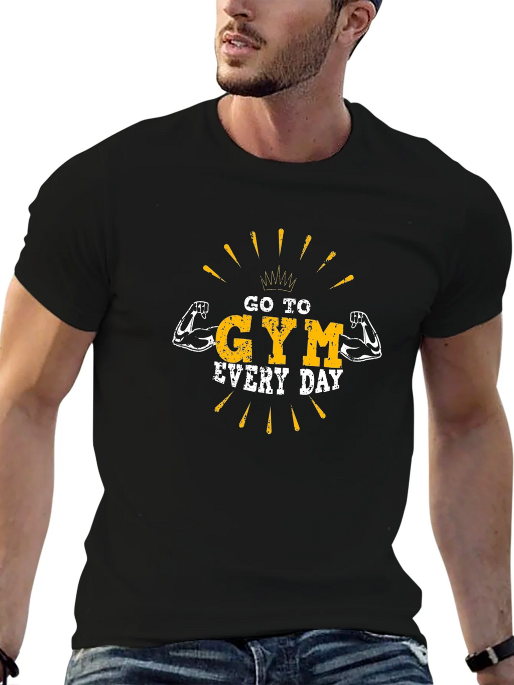 Go To Gym Every Day T-Shirt product image 6