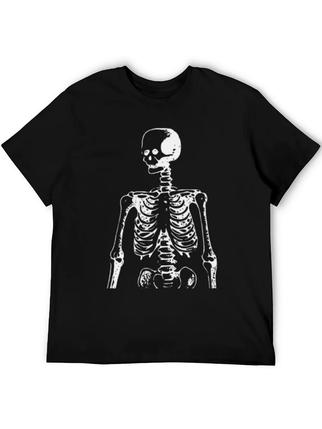 Skeleton Graphic Tee - Black Crewneck product image 5