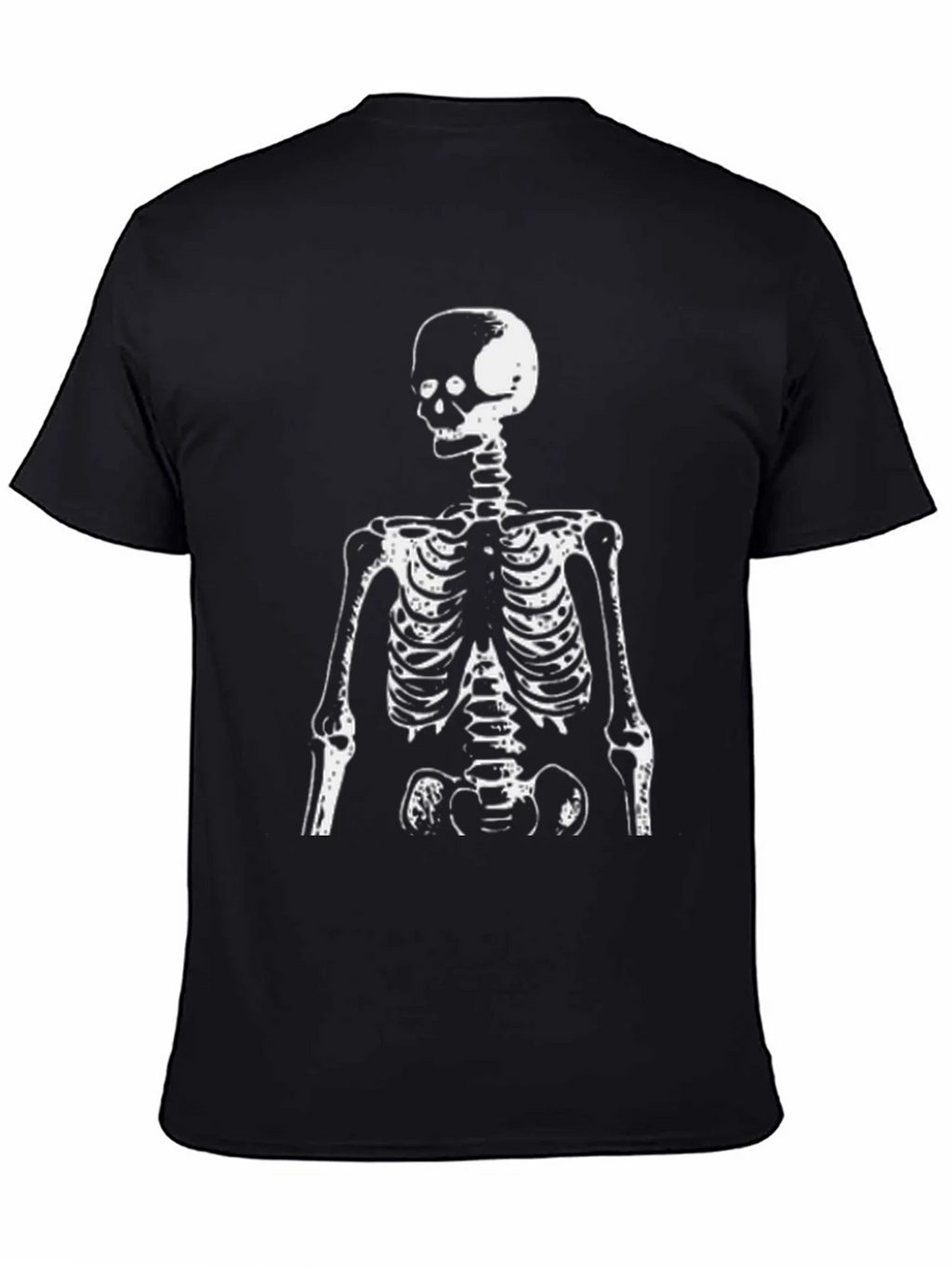 Skeleton Graphic Tee - Black Crewneck product image 4