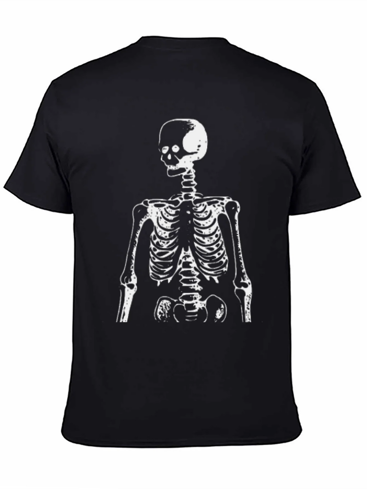 Skeleton Graphic Tee - Black Crewneck product image 4