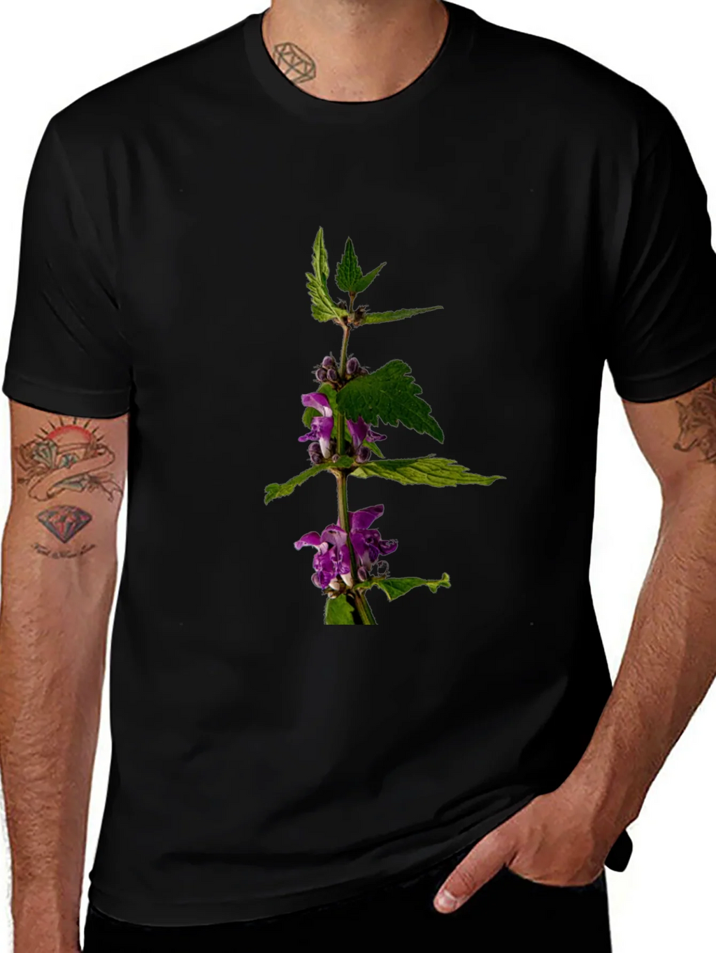 Botanical Print T-Shirt product image 1