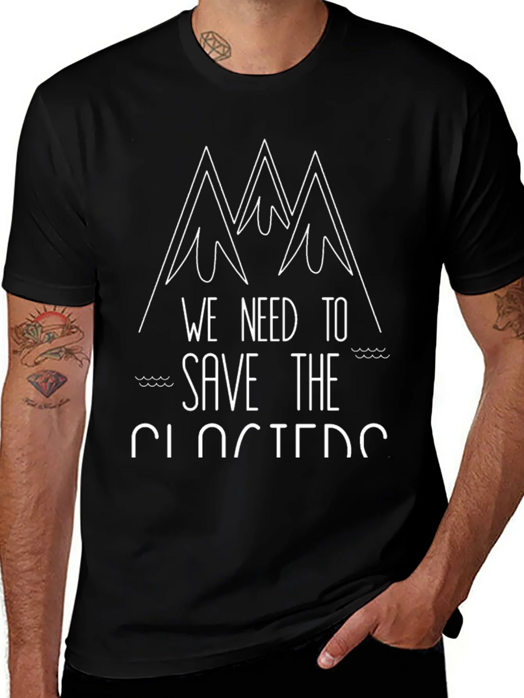 Save The Glaciers T-Shirt - Stylish Environmental Tee product image 1