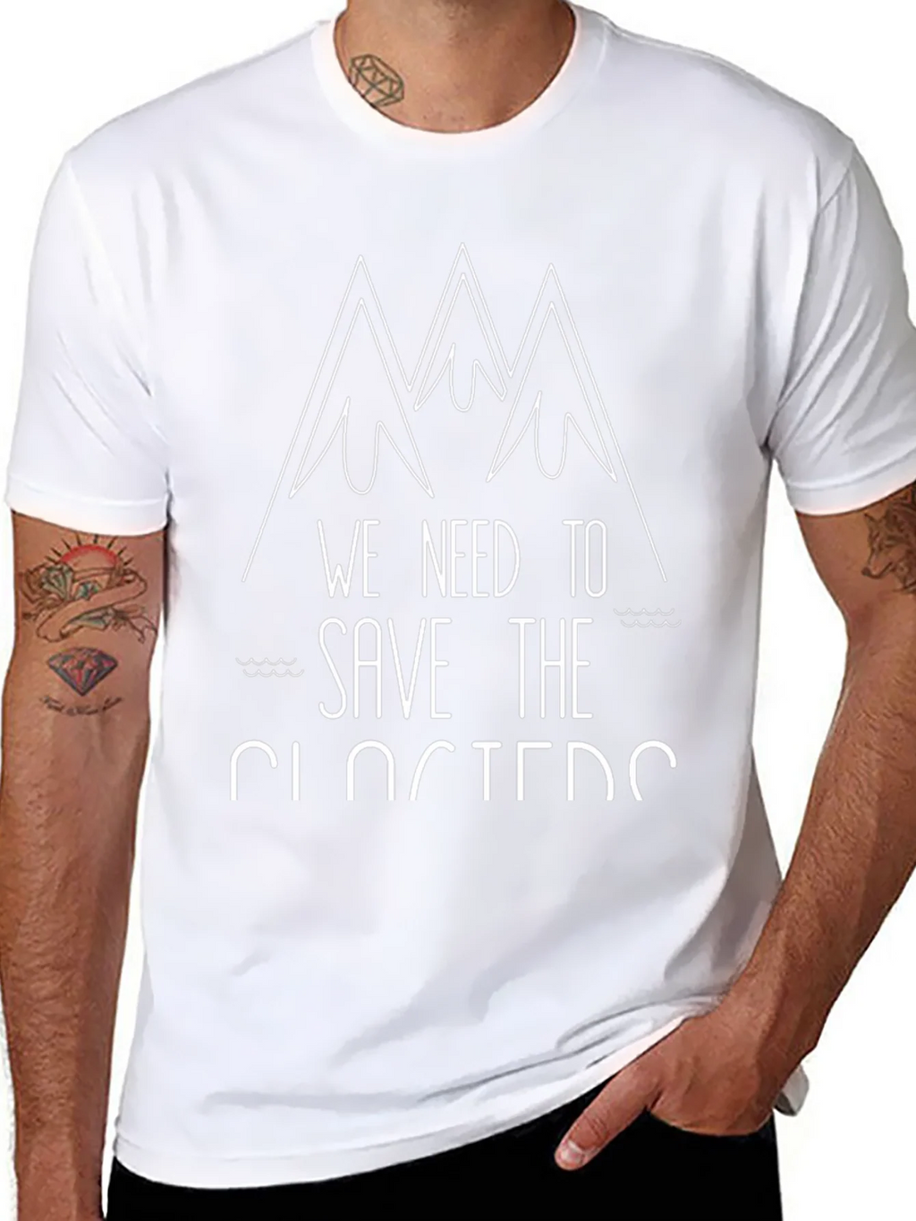 Save The Glaciers T-Shirt - Stylish Environmental Tee product image 7
