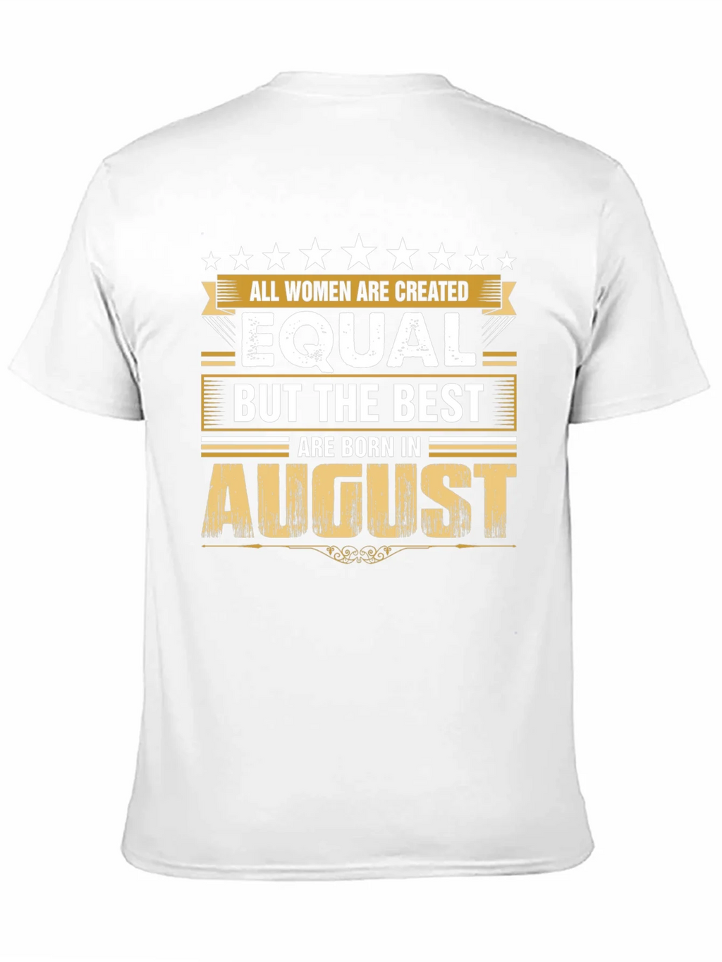 August Birthday T-Shirt - Womens Equality Tee product image 10