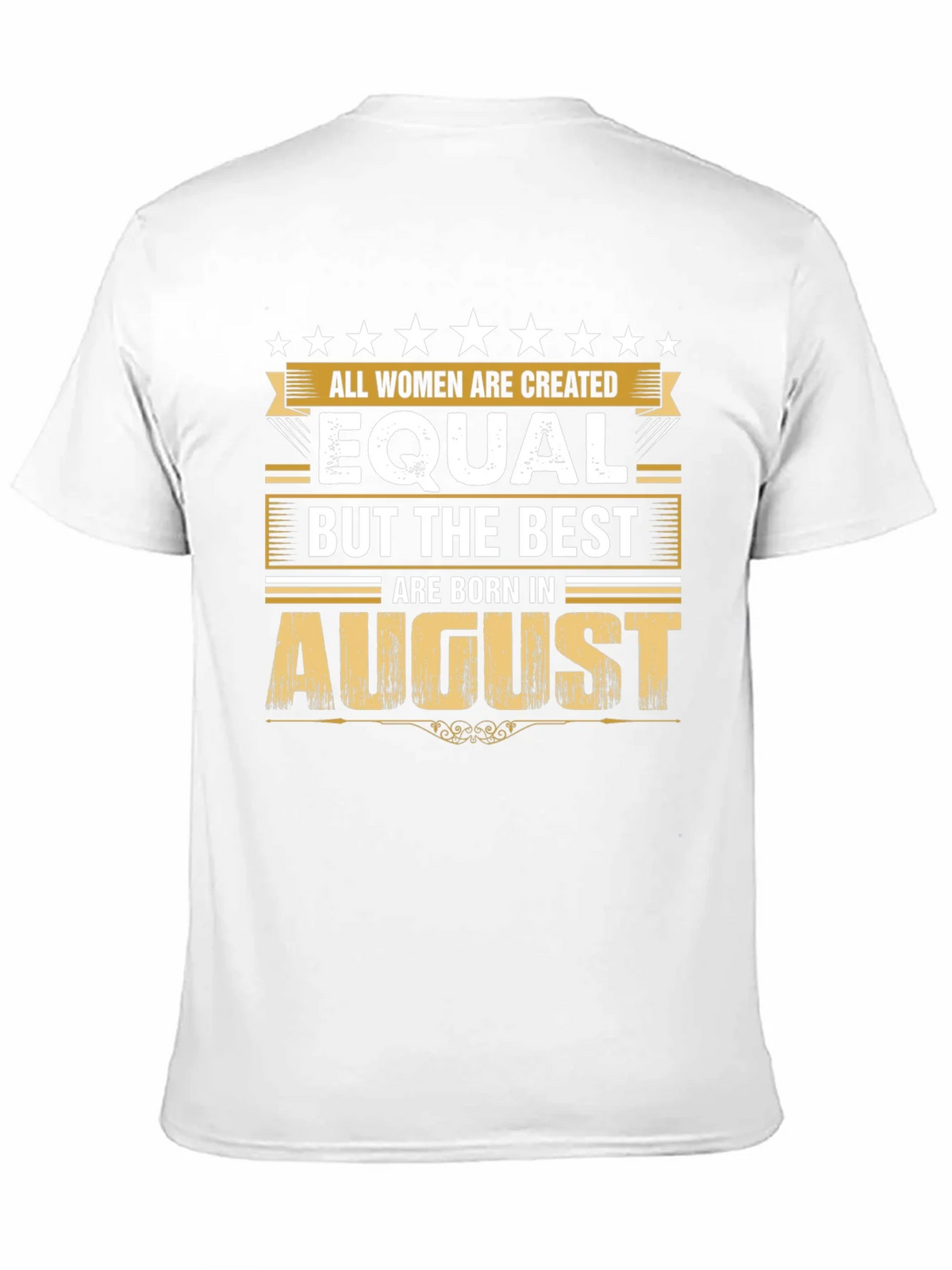 August Birthday T-Shirt - Womens Equality Tee product image 10