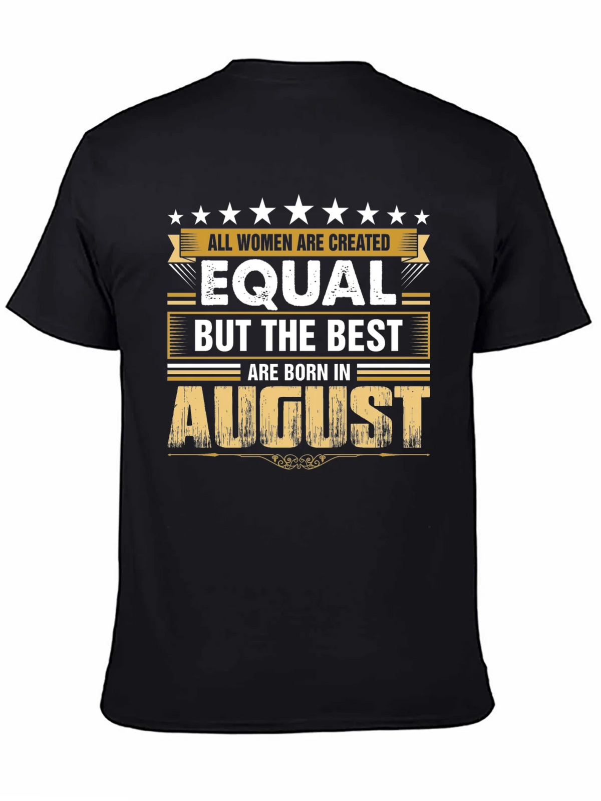 August Birthday T-Shirt - Womens Equality Tee product image 4