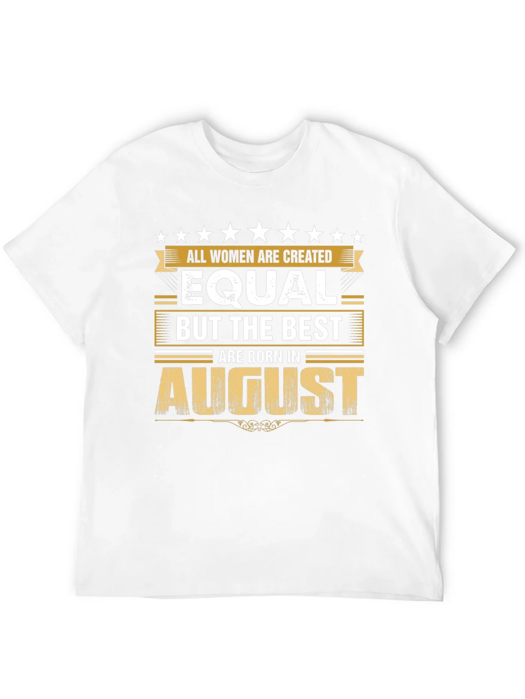 August Birthday T-Shirt - Womens Equality Tee product image 11