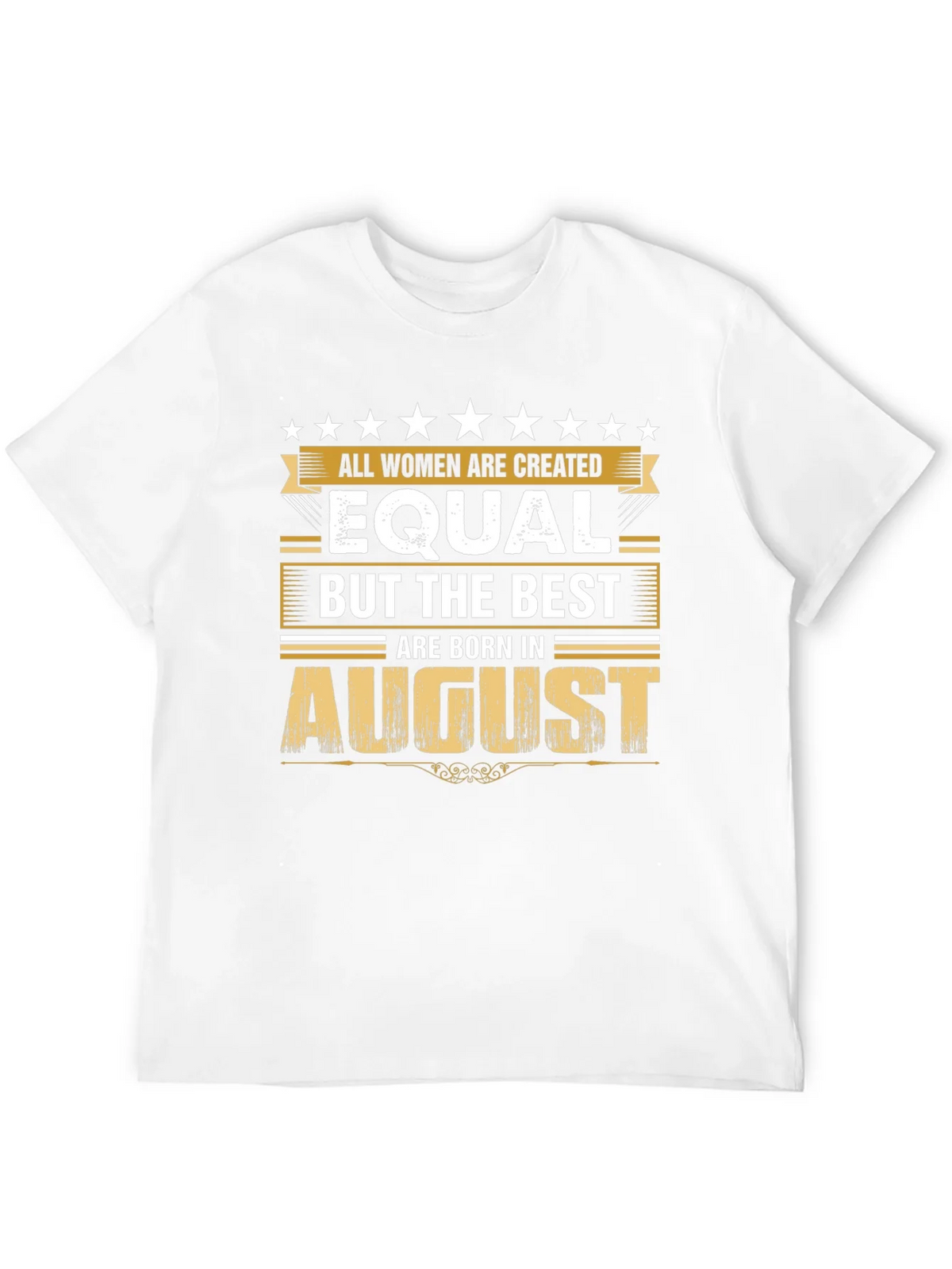 August Birthday T-Shirt - Womens Equality Tee product image 11
