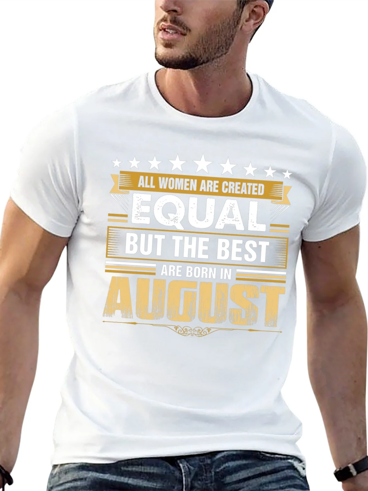 August Birthday T-Shirt - Womens Equality Tee product image 12