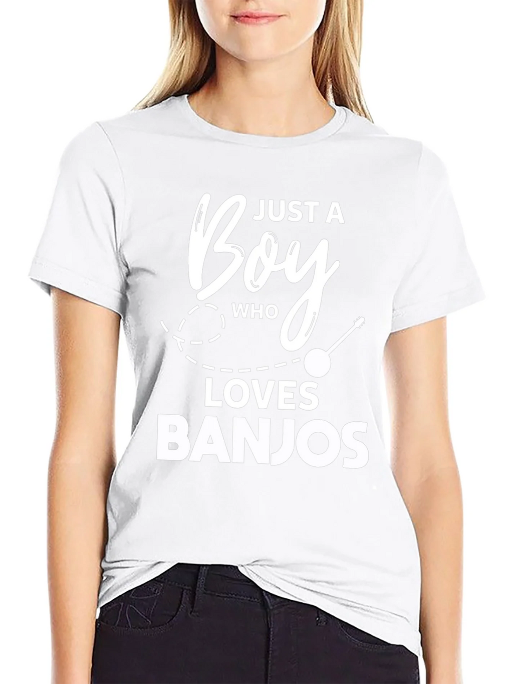 Just A Boy Who Loves Banjos Graphic T-Shirt product image 8