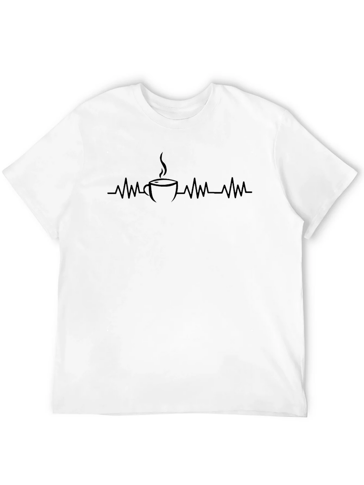 Coffee Heartbeat T-Shirt - Caffeine Lover Tee product image 11