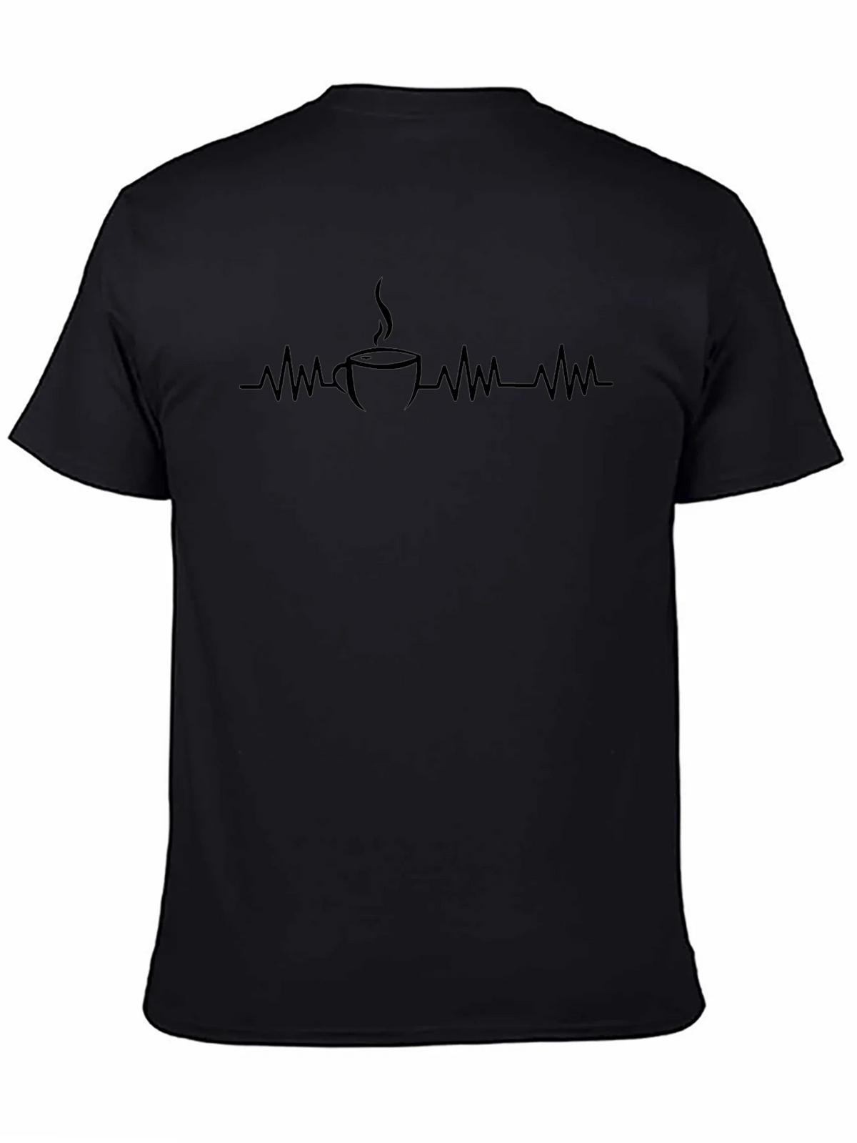 Coffee Heartbeat T-Shirt - Caffeine Lover Tee product image 4