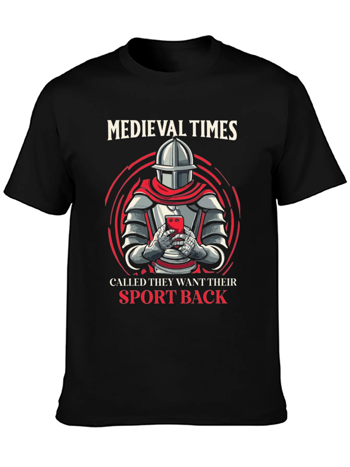 Medieval Times Knight T-Shirt - Funny Gamer Tee product image 3