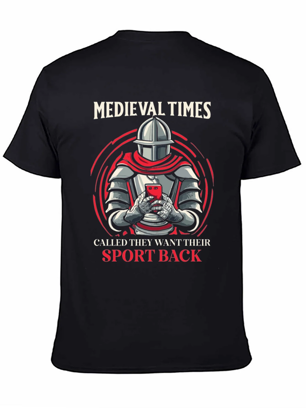Medieval Times Knight T-Shirt - Funny Gamer Tee product image 4