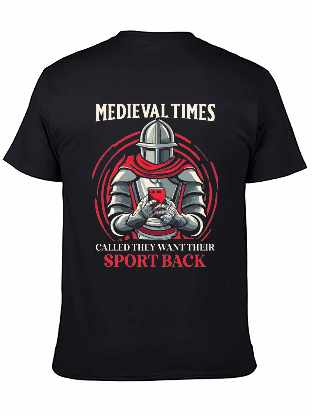 Medieval Times Knight T-Shirt - Funny Gamer Tee product image 4
