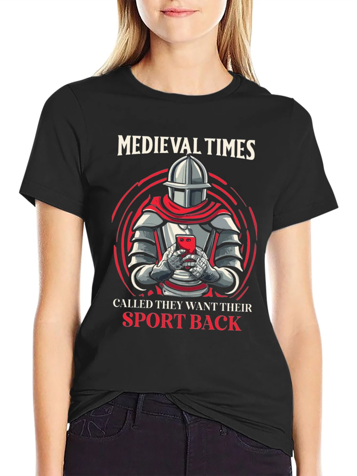 Medieval Times Knight T-Shirt - Funny Gamer Tee product image 2