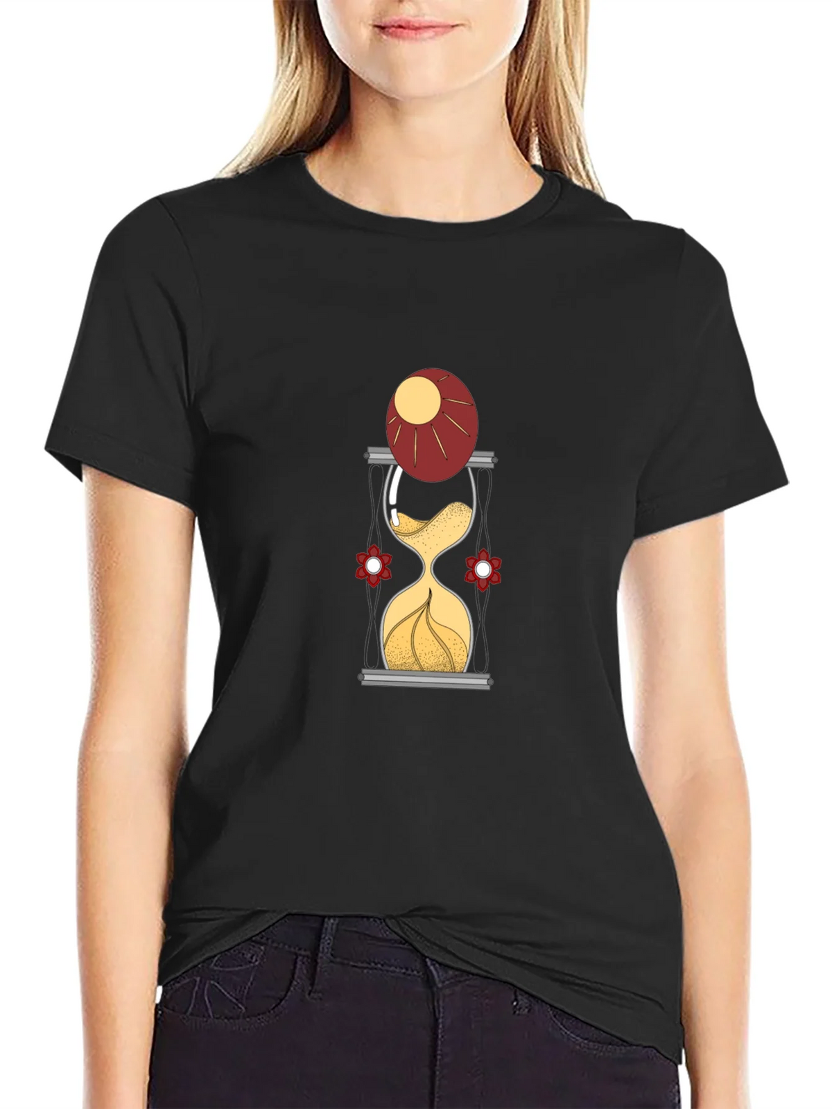 Hourglass Graphic Print T-Shirt product image 2