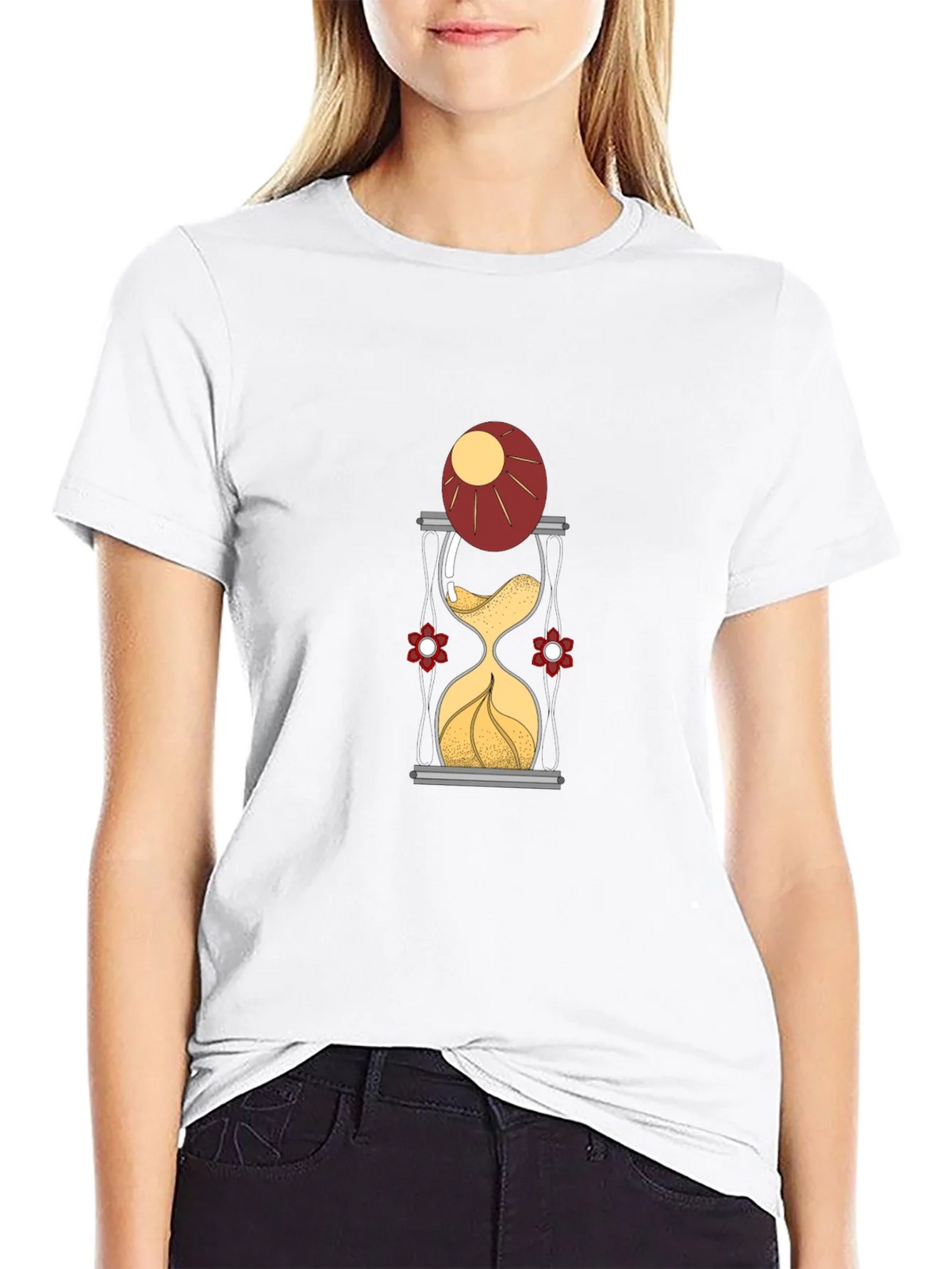 Hourglass Graphic Print T-Shirt product image 8