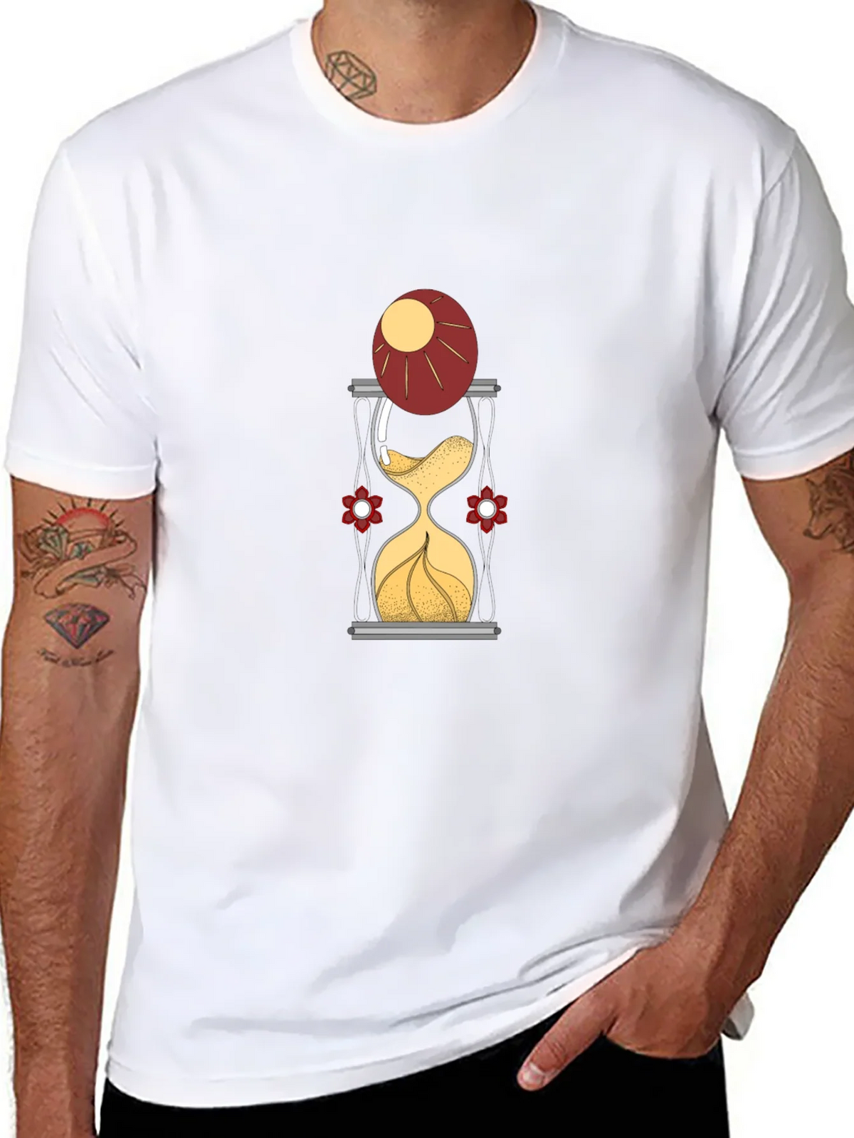 Hourglass Graphic Print T-Shirt product image 7