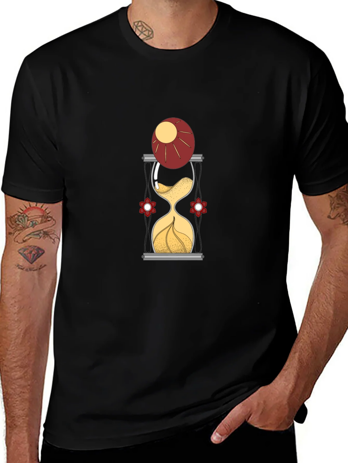 Hourglass Graphic Print T-Shirt product image 1