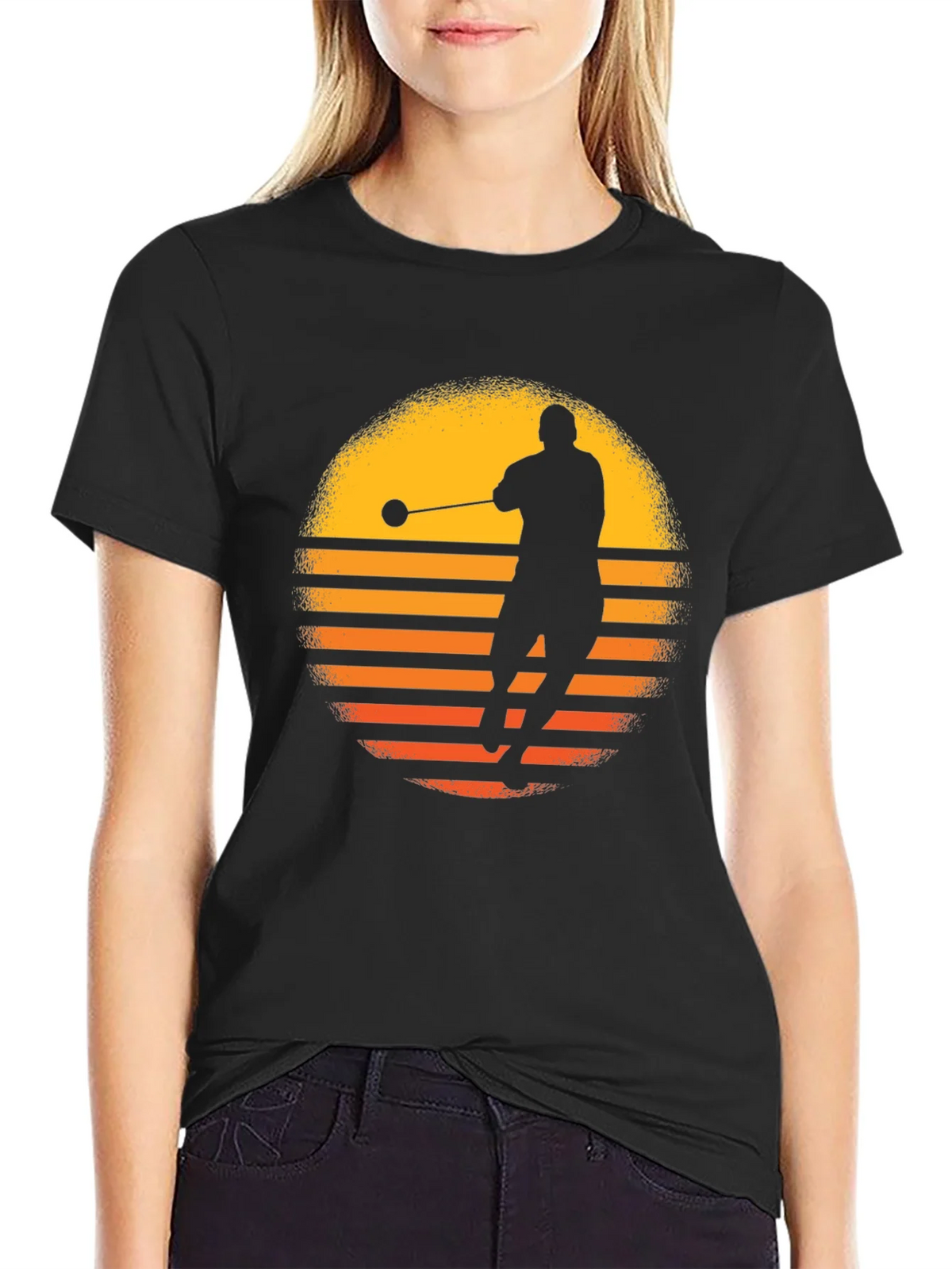 Hammer Throw Silhouette T-Shirt product image 2