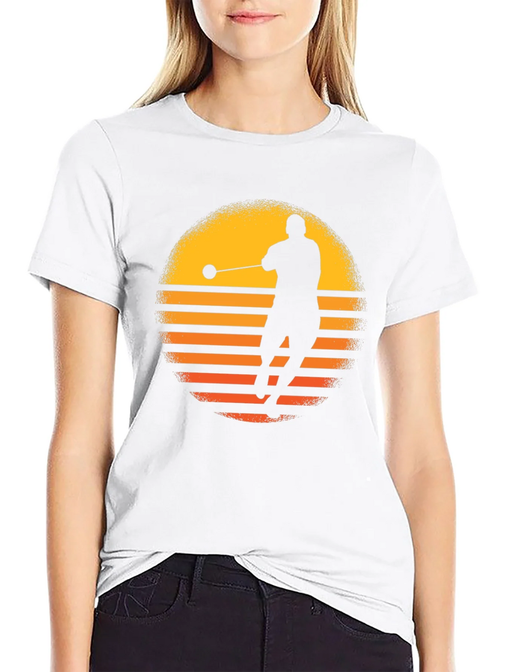 Hammer Throw Silhouette T-Shirt product image 8