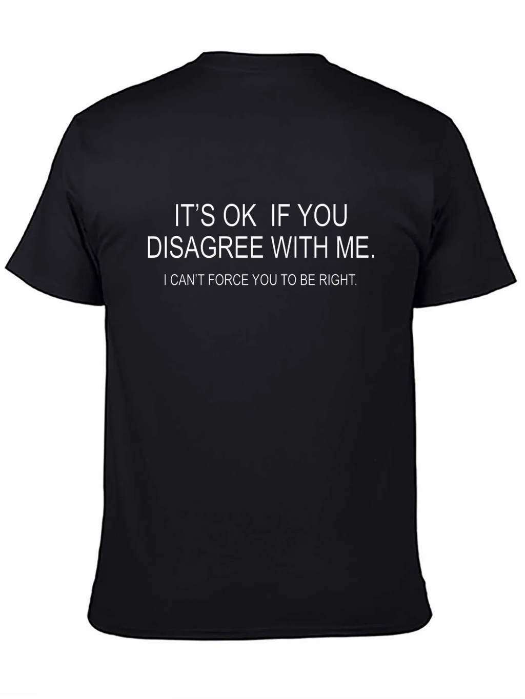Humorous T-Shirt: Its OK if You Disagree product image 4
