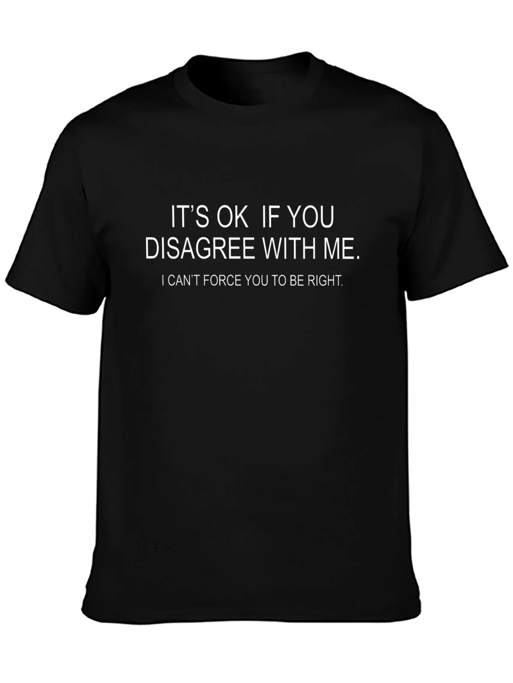 Humorous T-Shirt: Its OK if You Disagree product image 3