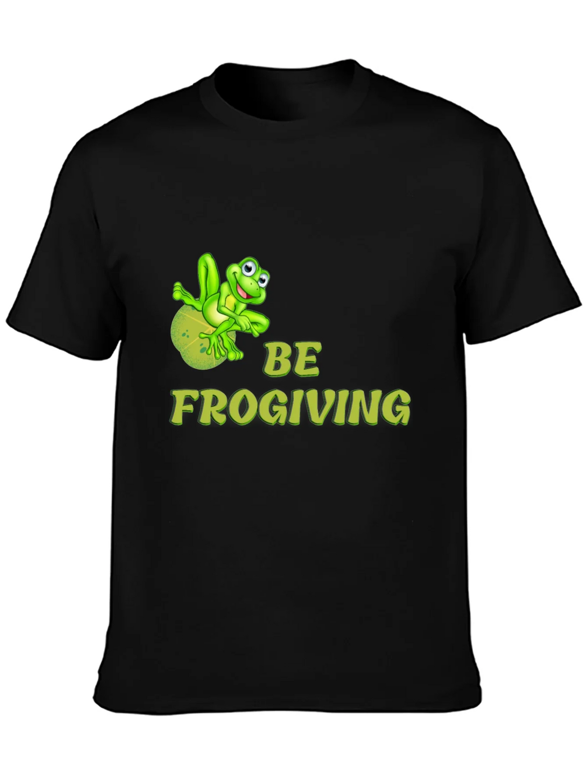 Be Frogiving Black T-Shirt product image 3
