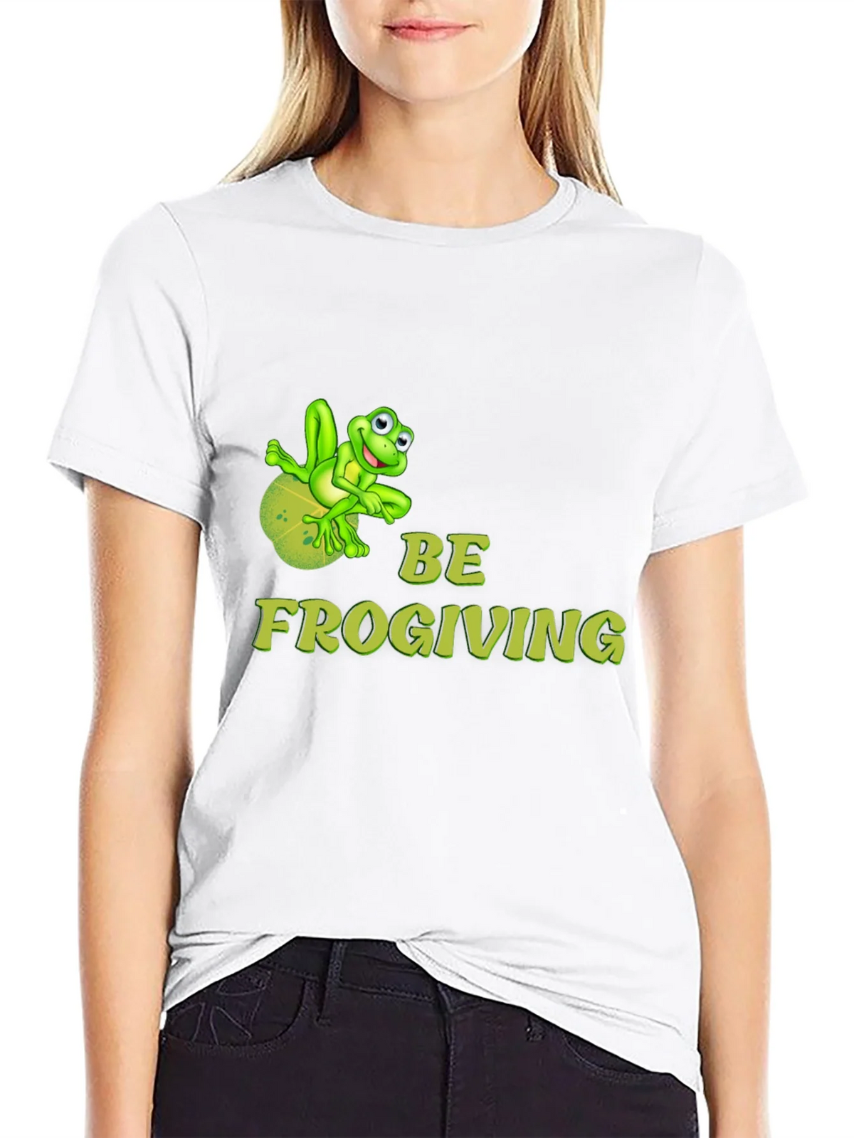 Be Frogiving Black T-Shirt product image 8