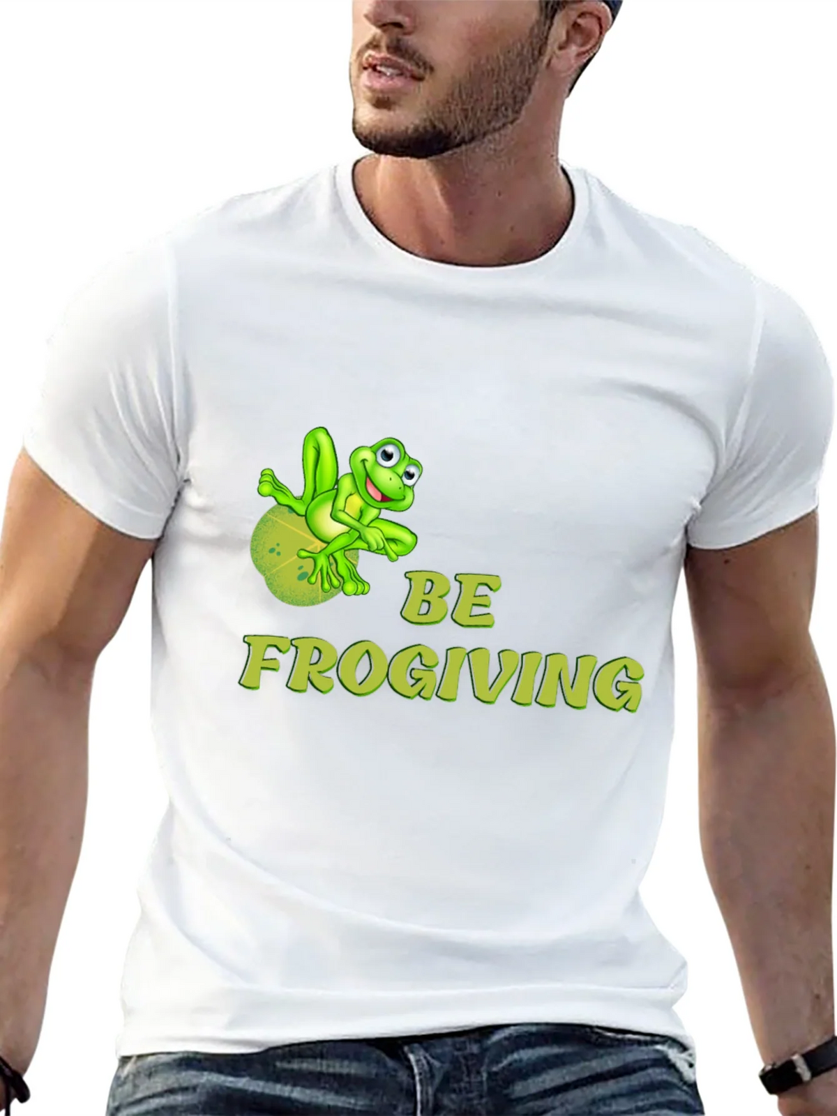 Be Frogiving Black T-Shirt product image 12
