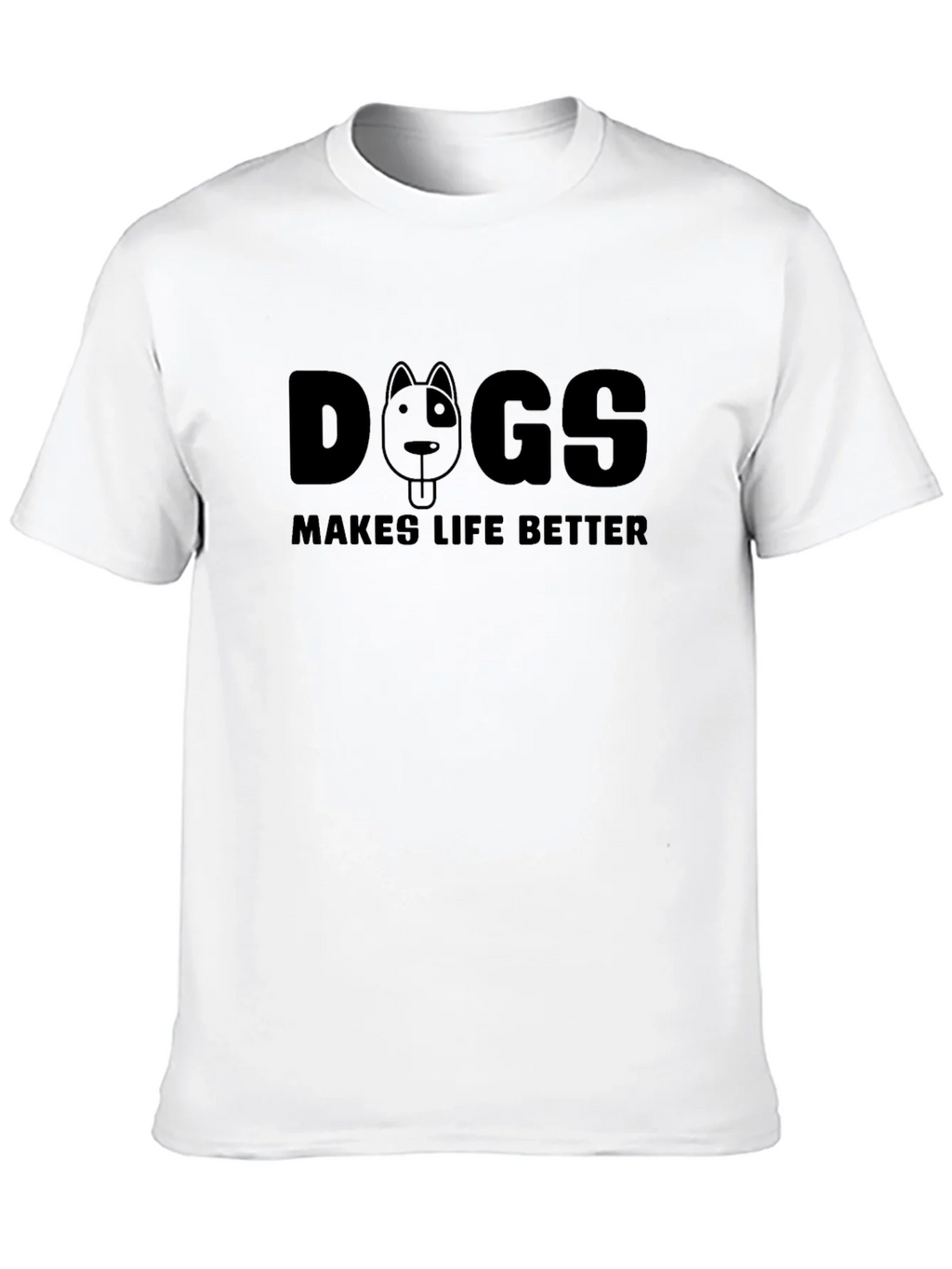 Dogs Make Life Better T-Shirt product image 9