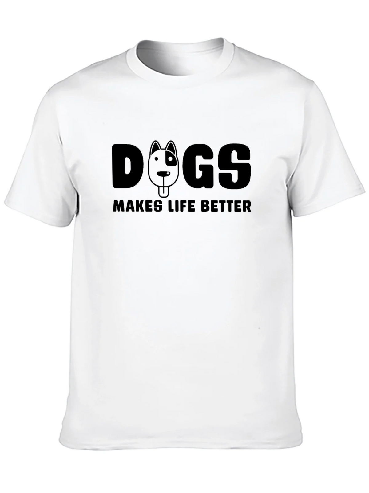 Dogs Make Life Better T-Shirt product image 9