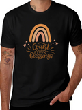 Count Your Blessings Rainbow Graphic Tee product image 1