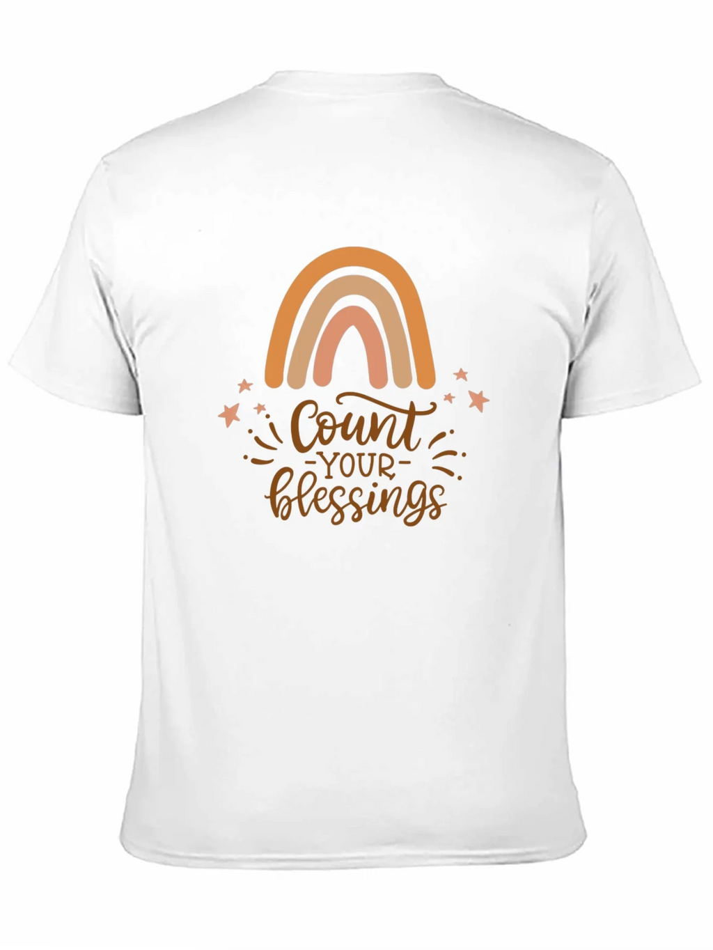 Count Your Blessings Rainbow Graphic Tee product image 10