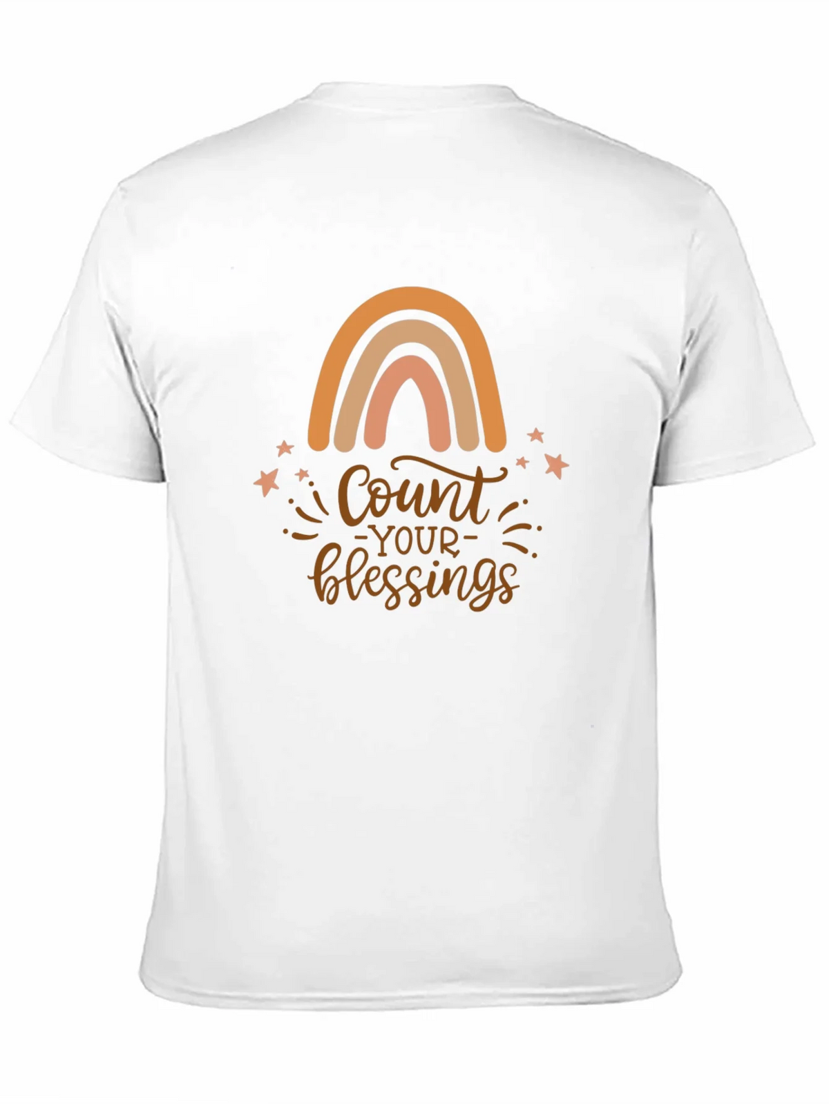 Count Your Blessings Rainbow Graphic Tee product image 10