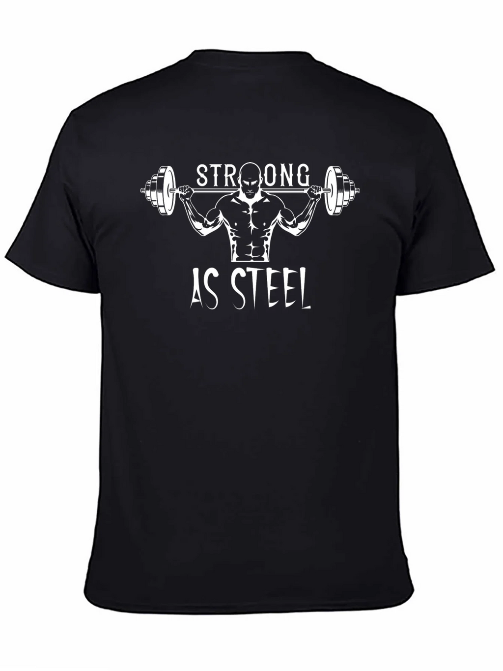 Strong As Steel Workout T-Shirt product image 4