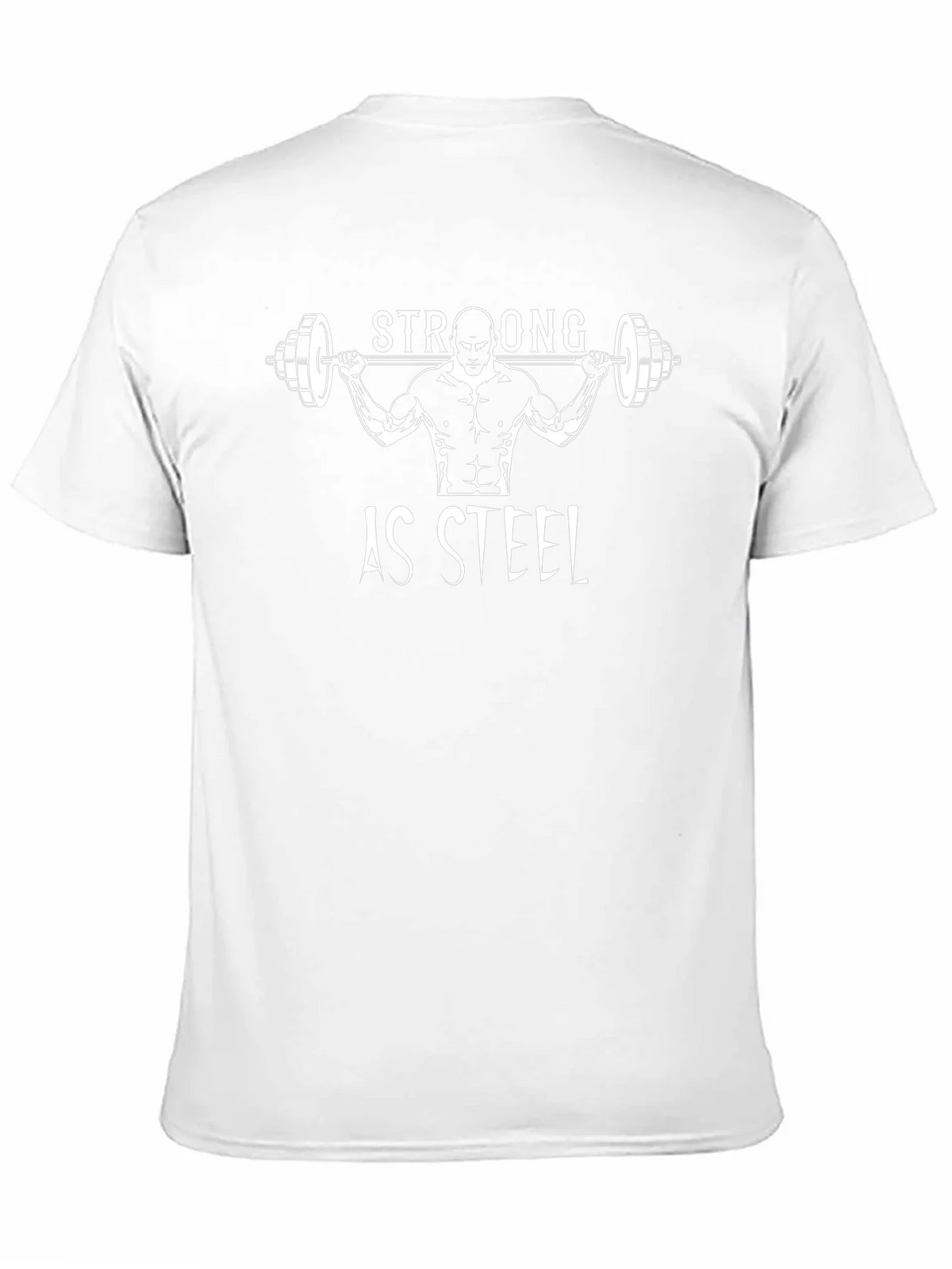 Strong As Steel Workout T-Shirt product image 10