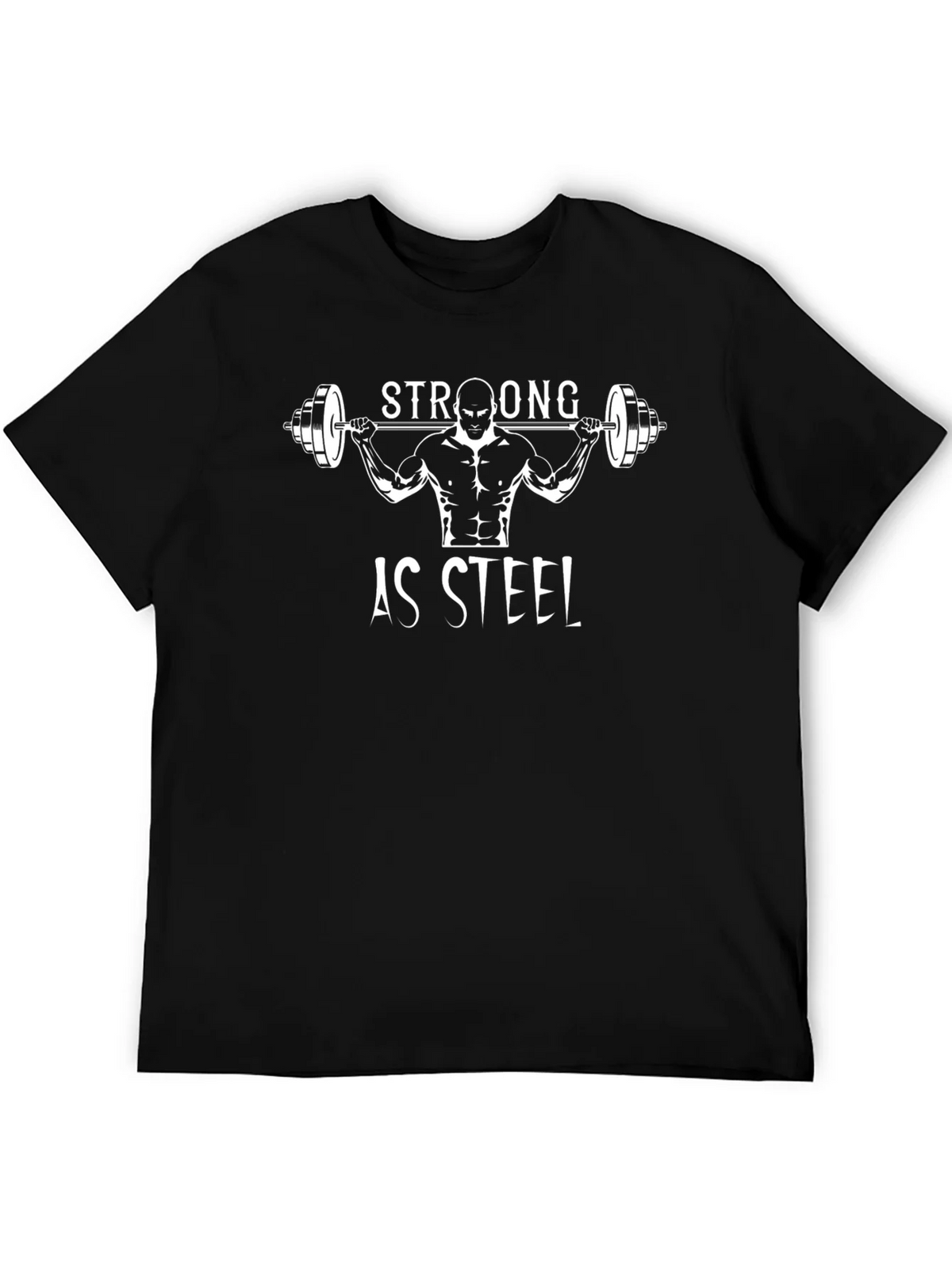 Strong As Steel Workout T-Shirt product image 5