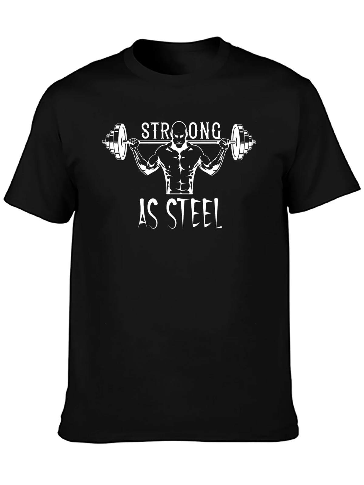 Strong As Steel Workout T-Shirt product image 3