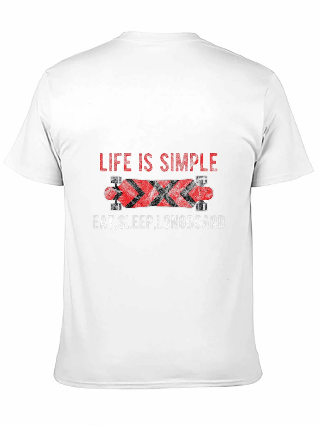 Life Is Simple Longboard Graphic Tee product image 10