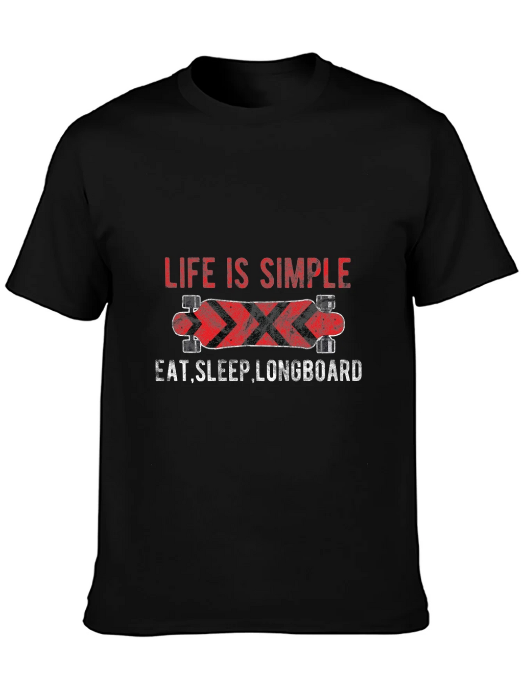 Life Is Simple Longboard Graphic Tee product image 3