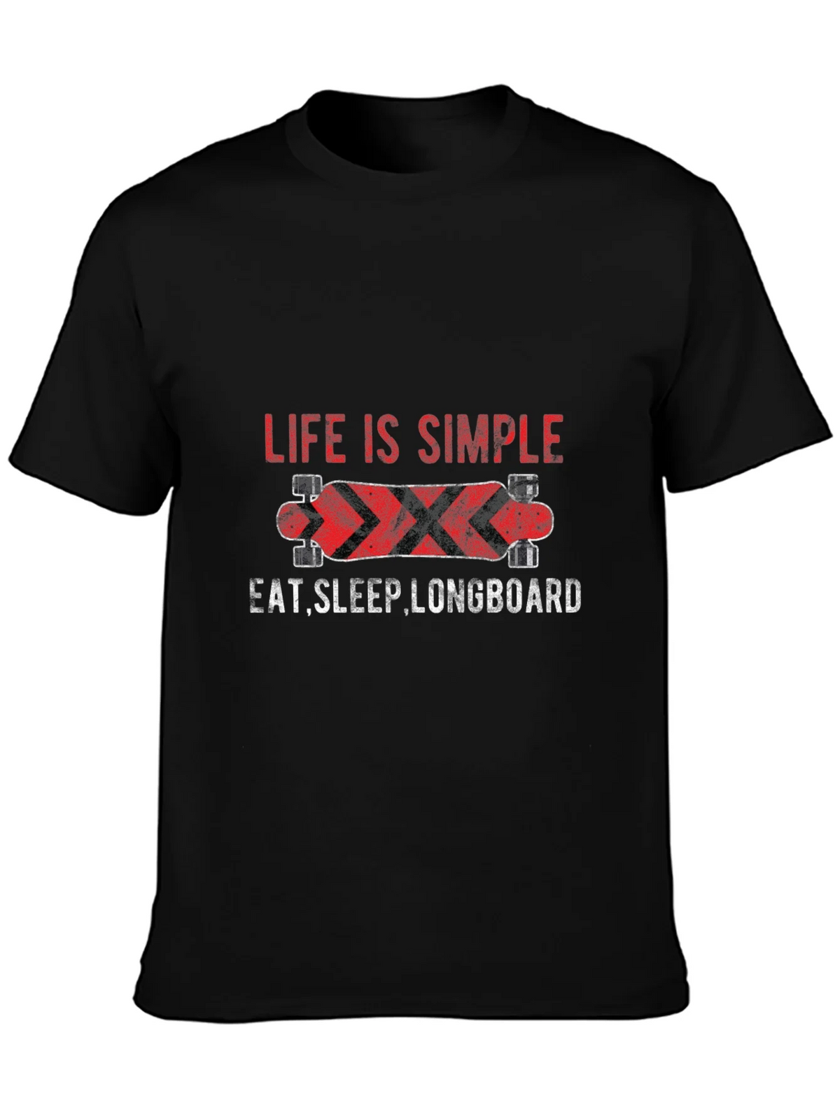 Life Is Simple Longboard Graphic Tee product image 3