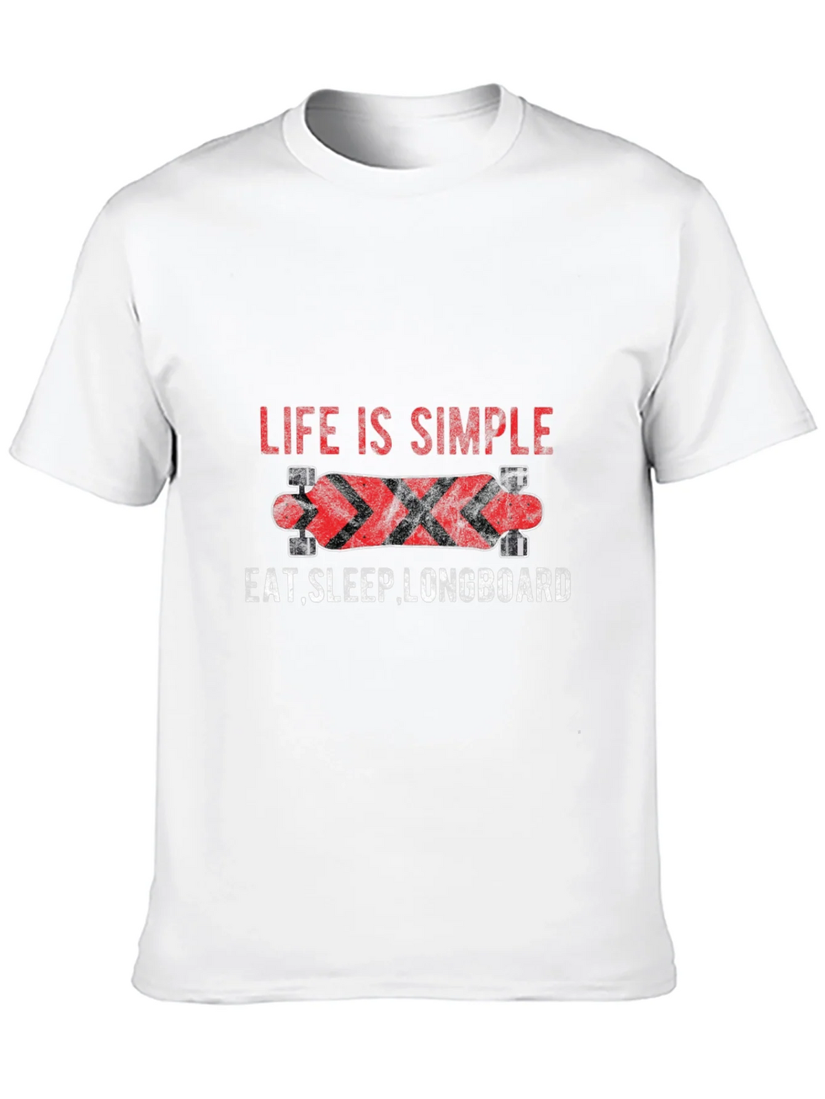 Life Is Simple Longboard Graphic Tee product image 9