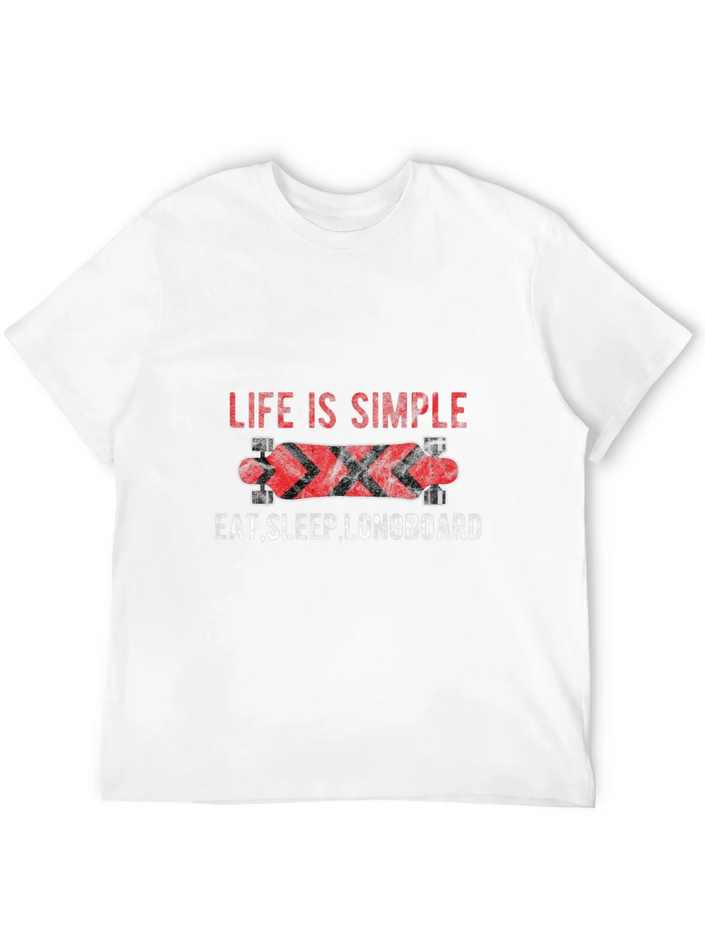 Life Is Simple Longboard Graphic Tee product image 11