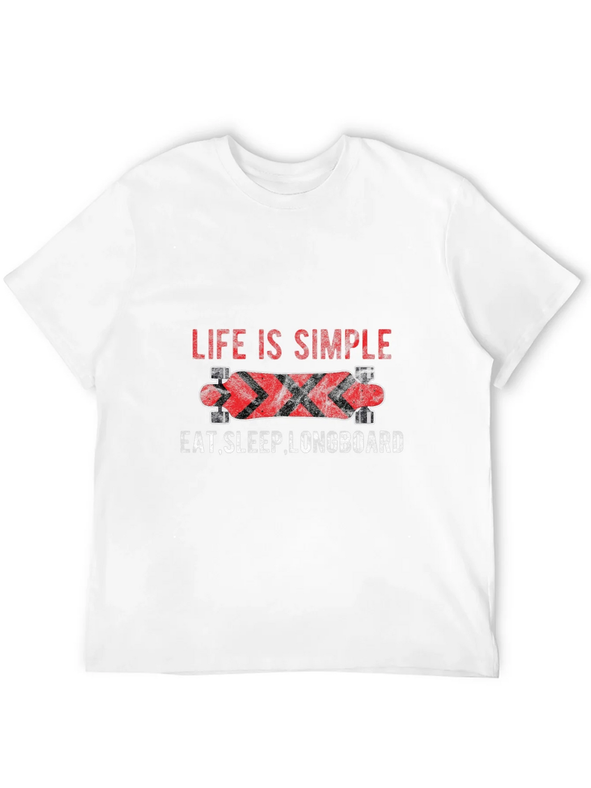 Life Is Simple Longboard Graphic Tee product image 11