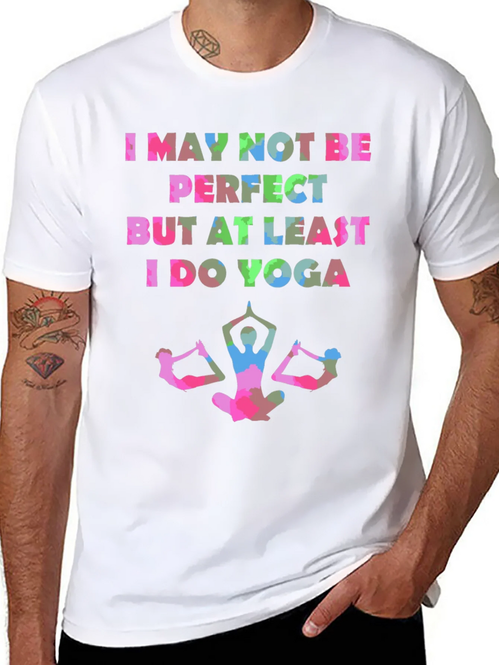 Yoga Lover Graphic Tee - I Do Design product image 7