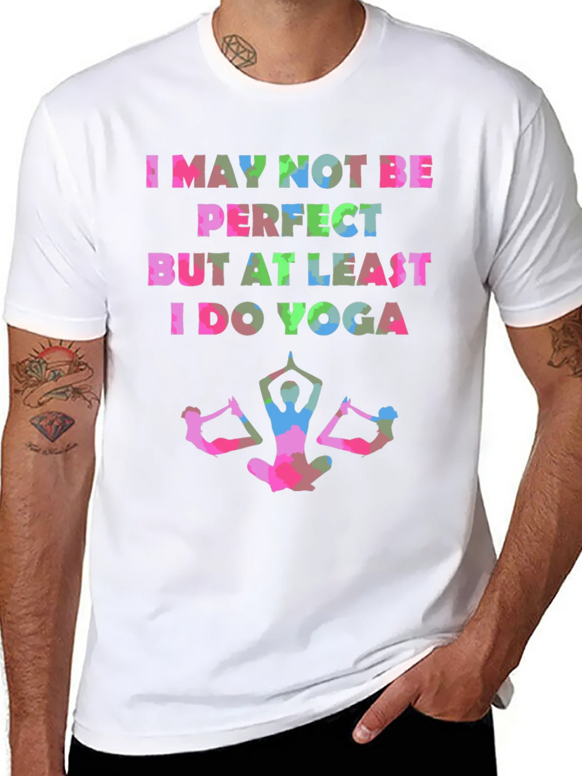 Yoga Lover Graphic Tee - I Do Design product image 7
